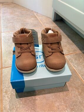 Stride Rite Toddler Tan Boots